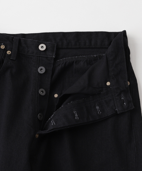 refomed(リフォメッド)の「refomed / リフォメッド RIGHT HANDED DENIM PANTS OW / REPT-027(デニムパンツ・メンズ・ブラック/ネイビー・2/3)」の7枚目の写真