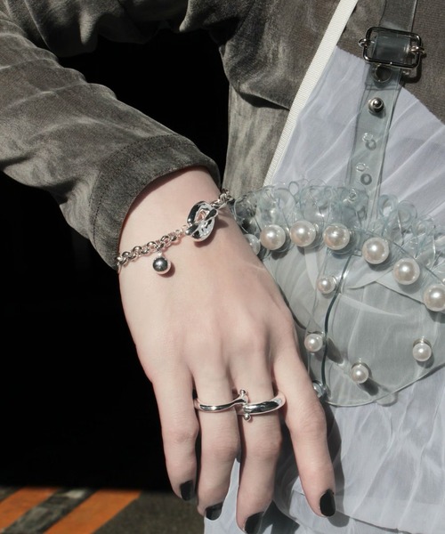 Soierie(ソワリー)の「オーナメント ブレスレット / Ornaments bracelet(ブレスレット・レディース・シルバー×ゴールド/シルバー/ゴールド・FREE)」の6枚目の写真