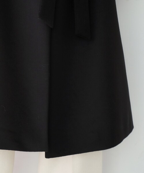 COUP DE CHANCE（クードシャンス）の「【カシミヤ100％／日本製】ロングガウンコート（チェスターコート・レディース・ブラック/ベージュ系その他2・38）」の12枚目の写真