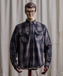 10B9 Heavy Flannel One Wash Work Shirt