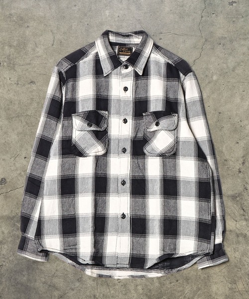 Coffee & Cigarettes(コーヒーアンドシガレッツ)の「10B9 Heavy Flannel One Wash Work Shirt(シャツ/ブラウス・メンズ・グレー系/ブラウン系/ブラック系・XL/M/L)」の10枚目の写真