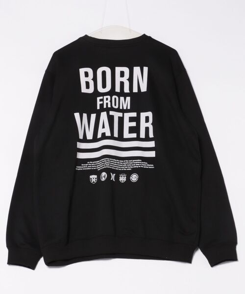 Hurley (ハーレー)の「【Hurley:ハーレー】バックプリントロゴスウェット トレーナー 吸水速乾 SWEAT BFW CREW(スウェット・メンズ・ブラック/ブラウン・MEDIUM/X-LARGE/LARGE/SMALL)」の10枚目の写真