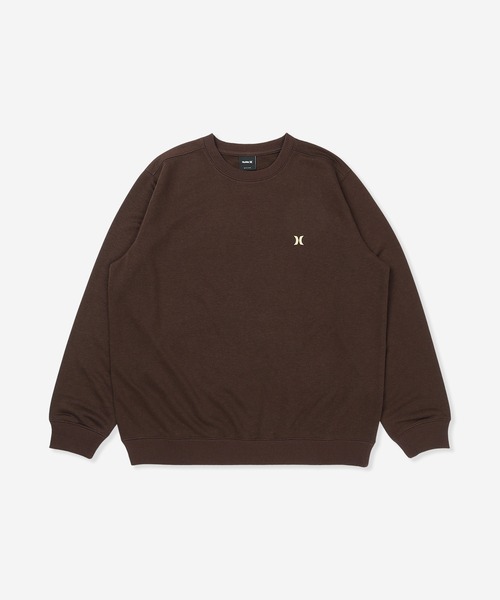 Hurley (ハーレー)の「【Hurley:ハーレー】バックプリントロゴスウェット トレーナー 吸水速乾 SWEAT BFW CREW(スウェット・メンズ・ブラック/ブラウン・MEDIUM/X-LARGE/LARGE/SMALL)」の6枚目の写真