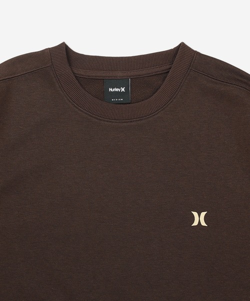 Hurley (ハーレー)の「【Hurley:ハーレー】バックプリントロゴスウェット トレーナー 吸水速乾 SWEAT BFW CREW(スウェット・メンズ・ブラック/ブラウン・MEDIUM/X-LARGE/LARGE/SMALL)」の7枚目の写真
