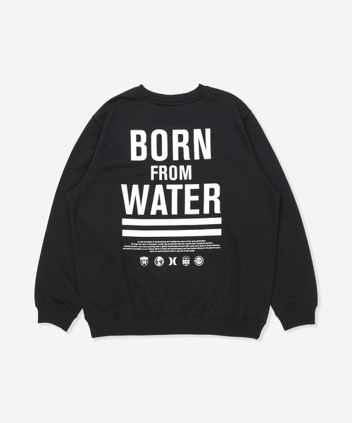 Hurley (ハーレー)の「【Hurley:ハーレー】バックプリントロゴスウェット トレーナー 吸水速乾 SWEAT BFW CREW(スウェット・メンズ・ブラック/ブラウン・MEDIUM/X-LARGE/LARGE/SMALL)」の14枚目の写真