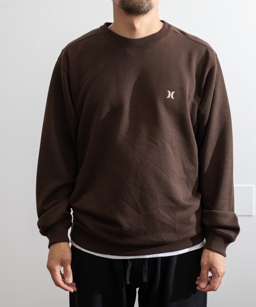 Hurley (ハーレー)の「【Hurley:ハーレー】バックプリントロゴスウェット トレーナー 吸水速乾 SWEAT BFW CREW(スウェット・メンズ・ブラック/ブラウン・MEDIUM/X-LARGE/LARGE/SMALL)」の15枚目の写真