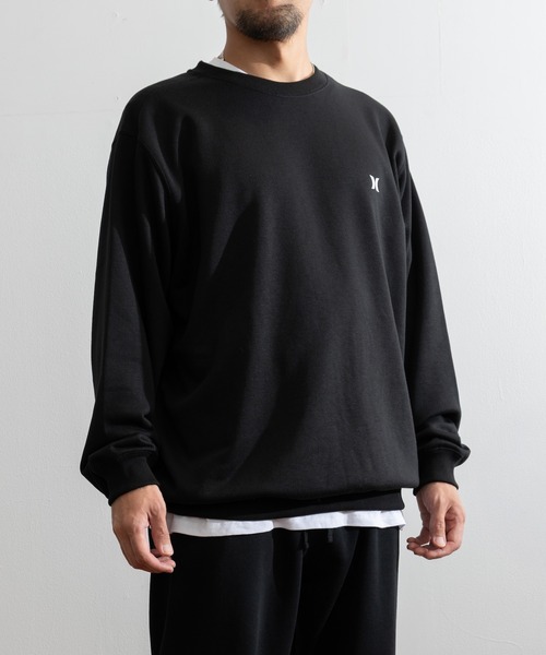 Hurley (ハーレー)の「【Hurley:ハーレー】バックプリントロゴスウェット トレーナー 吸水速乾 SWEAT BFW CREW(スウェット・メンズ・ブラック/ブラウン・MEDIUM/X-LARGE/LARGE/SMALL)」の12枚目の写真