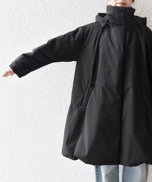 セール】SHIPS any:〈多機能〉中綿 2WAY フーディー テントライン