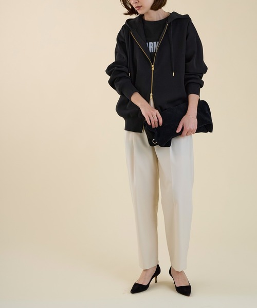 marmors（マルモア）の「【marmors】water repellent knit parka〈セットアップ対応〉（パーカー・レディース・ダークグレー/ブラウン/ブラック・36）」の15枚目の写真