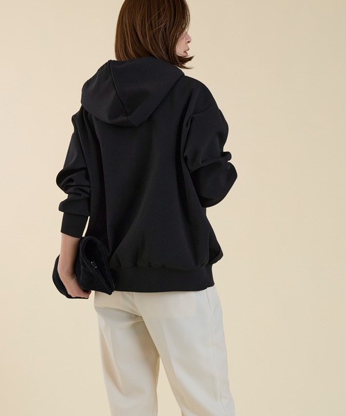 marmors（マルモア）の「【marmors】water repellent knit parka〈セットアップ対応〉（パーカー・レディース・ダークグレー/ブラウン/ブラック・36）」の17枚目の写真