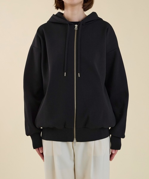 marmors（マルモア）の「【marmors】water repellent knit parka〈セットアップ対応〉（パーカー・レディース・ダークグレー/ブラウン/ブラック・36）」の19枚目の写真