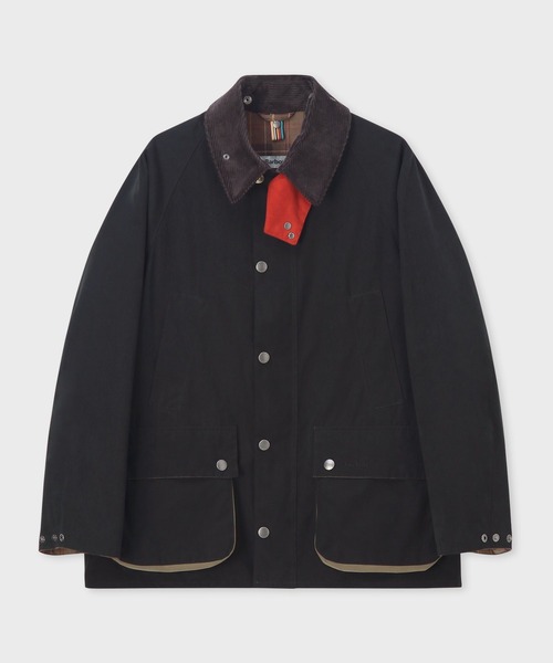 ポールスミス　バブアー　ビーストン　ピーチスキン　コート　38 中古・古着通販】Barbour (バブアー) Paul Smith (ポールスミス