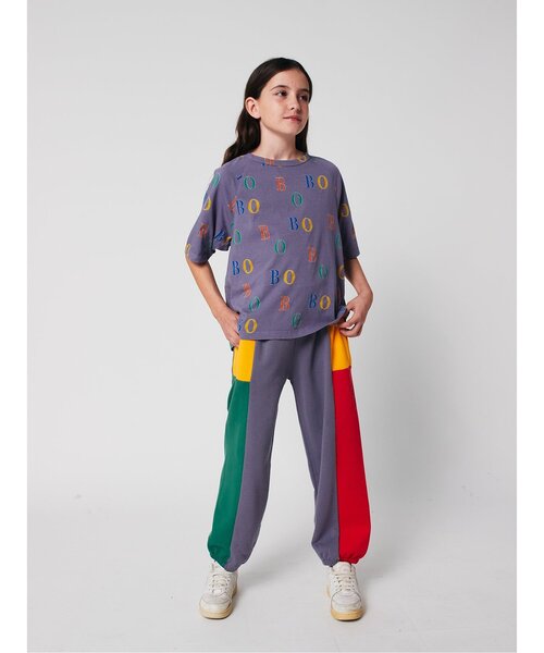 BOBO CHOSES（ボボショーズ）の「colorblock jogging長パンツ【キッズ】（スウェットパンツ・キッズ・その他11・100/110/120/130/140）」の2枚目の写真