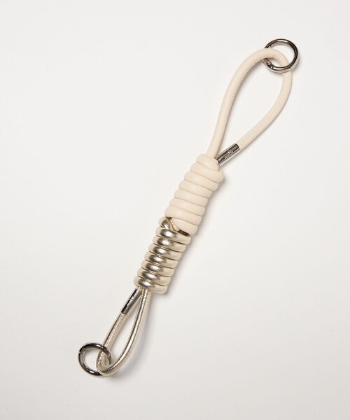 ajew（エジュー）の「【別注】＜ajew＞コイル ストラップ（スマホグッズ・レディース・ゴールド/オレンジ/シルバー/ライトピンク/ライトブルー・FREE）」の21枚目の写真