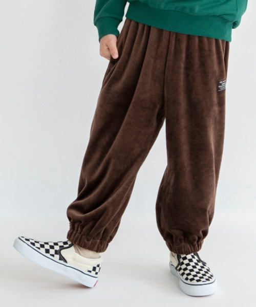 BRANSHES(ブランシェス)の「【あったか/ストレッチ】裏シャギー/ヤミツキパンツ(その他パンツ・キッズ・グリーン/ブラウン/ネイビー/ベージュ/グレイッシュベージュ/チャコールグレー・80/150/90/130/100/120/110/140)」の3枚目の写真