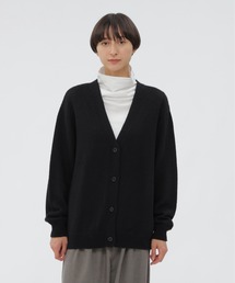 MARGARET HOWELL ブラック カーディガン Lサイズ Boxy Cardigan Geelong – La Garçonne