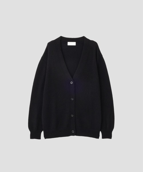 MARGARET HOWELL（マーガレットハウエル）の「ALPACA WOOL KNITWEAR（カーディガン/ボレロ・レディース・アイボリー/ブラック・FREE）」の9枚目の写真