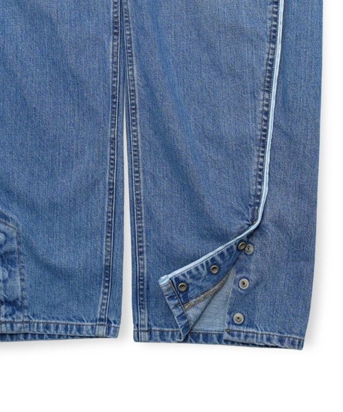 ANTHEM A(アンセムエー)の「【ANTHEM A】 TWIST LINE WASHED STRAIGHT DENIM(デニムパンツ・メンズ・インディゴブルー・1)」の3枚目の写真