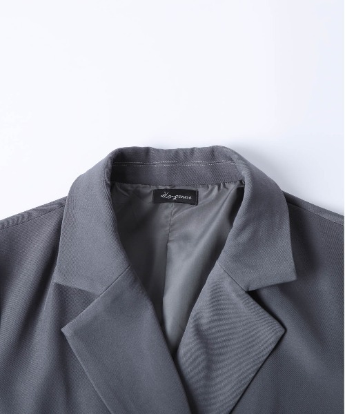 SUGAR BISKET（シュガービスケット）の「ダブル テーラードジャケット（テーラードジャケット・レディース・ブラック/グレー/ベージュ・フリー）」の15枚目の写真