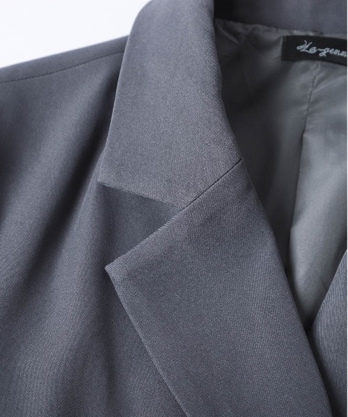 SUGAR BISKET（シュガービスケット）の「ダブル テーラードジャケット（テーラードジャケット・レディース・ブラック/グレー/ベージュ・フリー）」の16枚目の写真