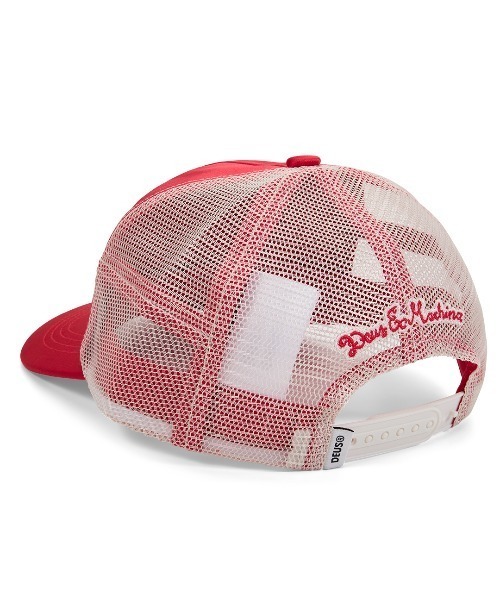 DEUS EX MACHINA（デウスエクスマキナ）の「PARIS SHIELD CAP（キャップ・メンズ・レッド系その他・OS）」の3枚目の写真