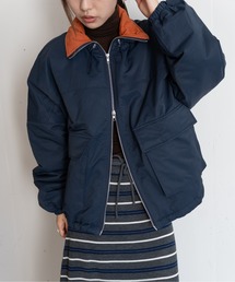 hwyl（ヒュイル）の「ダブルジップ 中綿ジャケット（ダウンジャケット/コート）」