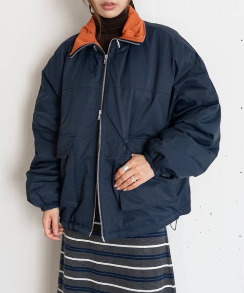 ダブルジップ 中綿ジャケット（ダウンジャケット/コート）｜hwyl