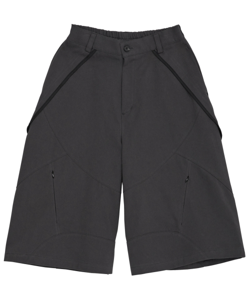 FLAREUP(フレアアップ)の「Asymmetrical Bermuda Shorts (FL-254_Charcoal)(その他パンツ・レディース・チャコール・SMALL/MEDIUM)」の11枚目の写真
