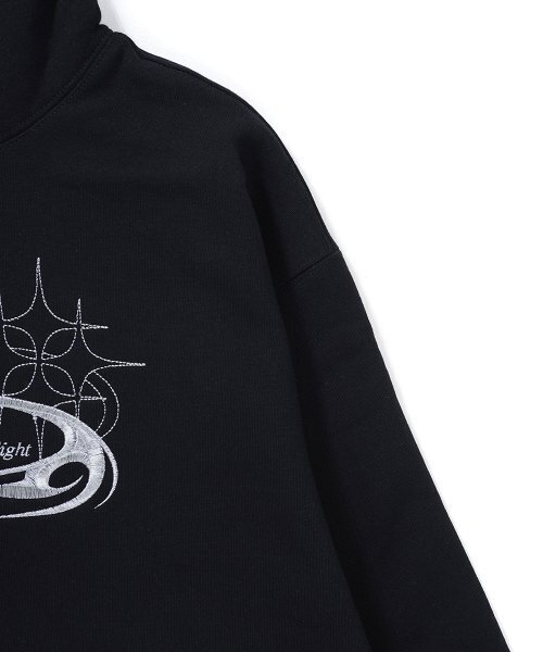 GAKKAI UNIONS(ガッカイユニオンズ)の「エリア刺繍フードティーシルバーブラック(パーカー・レディース・その他・MEDIUM/LARGE)」の3枚目の写真
