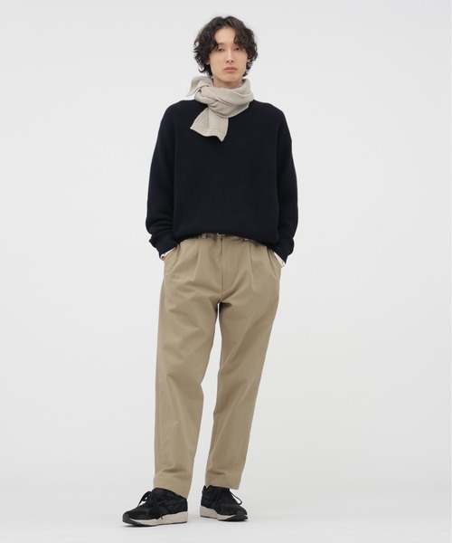 MARGARET HOWELL(マーガレットハウエル)の「MERINO WOOL(ニット/セーター・メンズ・レッド/ネイビー/チャコール・MEDIUM/LARGE)」の5枚目の写真