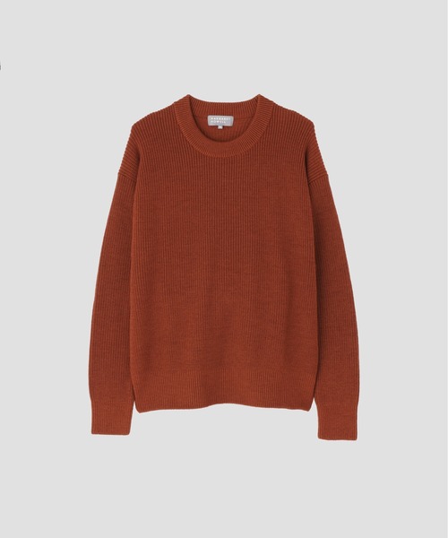 MARGARET HOWELL(マーガレットハウエル)の「MERINO WOOL(ニット/セーター・メンズ・レッド/ネイビー/チャコール・MEDIUM/LARGE)」の19枚目の写真
