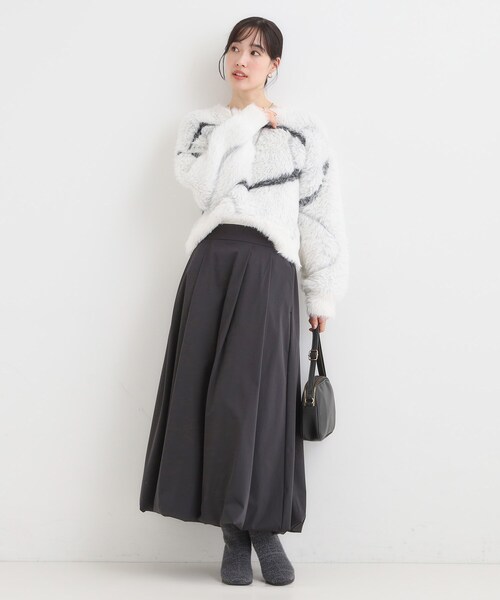 Cutie Blonde（キューティーブロンド）の「バルーンスカート（スカート・レディース・ホワイト/ブラック・01/02/03/04）」の9枚目の写真