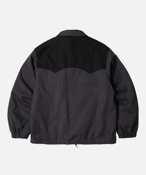 FRIZMWORKS(フリズムワークス)の「BARSTOW COACH JACKET _ CHARCOAL(ナイロンジャケット・メンズ・その他・SMALL/MEDIUM/LARGE/X-LARGE)」の4枚目の写真