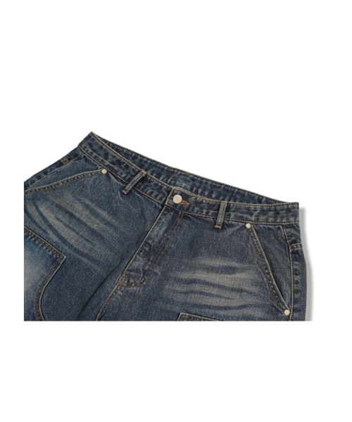GUBIN(グビン)の「カーペンター ポイント バミューダデニムパンツ(その他パンツ・レディース・その他・MEDIUM/LARGE/SMALL)」の3枚目の写真