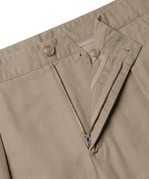 MUSINSA STANDARD（ムシンサスタンダード）の「リバースワンタックレギュラーフィットチノパンツ[ベージュ]（その他パンツ・メンズ・その他・40/38/42/36/34/32/30/31/33/26/27/28/29）」の9枚目の写真