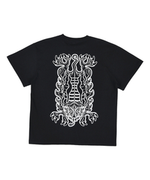 ERSCO（イーアルエスコ）の「Chameleon Peeling T-shirt_Black（Tシャツ/カットソー）」