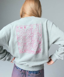 X-girl | NEON BOX EMBROIDERED LOGO SWEAT TOP(スウェット)
