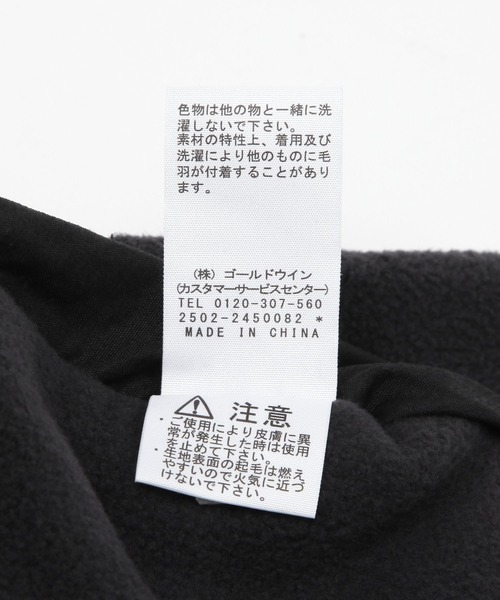 THE NORTH FACE（ザノースフェイス）の「【THE NORTH FACE(ザ・ノース・フェイス)】フリースマフラー(KIDS)（マフラー・キッズ・ブラック・FREE）」の7枚目の写真