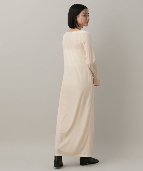 A part by(アパートバイ)の「チュールベロア2WAYワンピース(ワンピース・レディース・アイボリー/ブラック・FREE)」の5枚目の写真