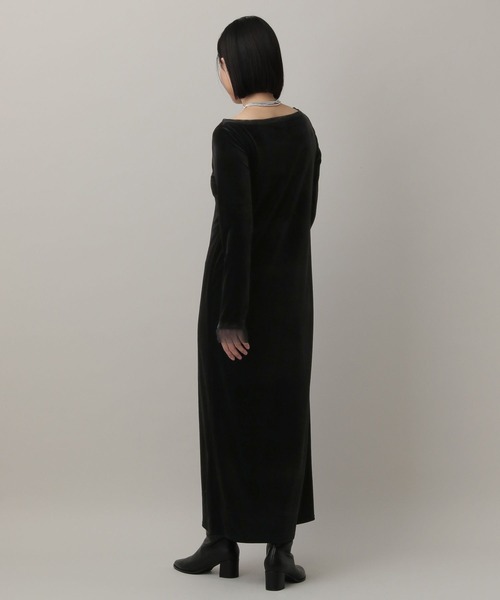 A part by(アパートバイ)の「チュールベロア2WAYワンピース(ワンピース・レディース・アイボリー/ブラック・FREE)」の9枚目の写真