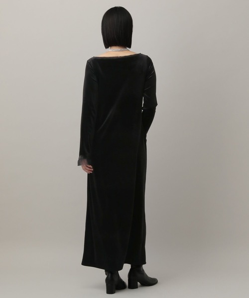 A part by(アパートバイ)の「チュールベロア2WAYワンピース(ワンピース・レディース・アイボリー/ブラック・FREE)」の10枚目の写真