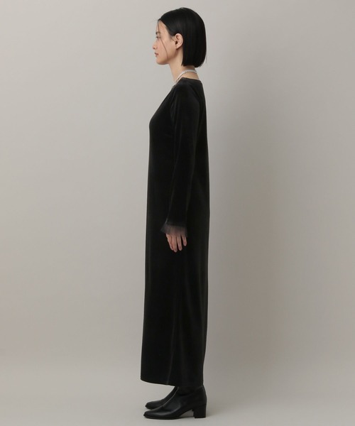 A part by(アパートバイ)の「チュールベロア2WAYワンピース(ワンピース・レディース・アイボリー/ブラック・FREE)」の13枚目の写真