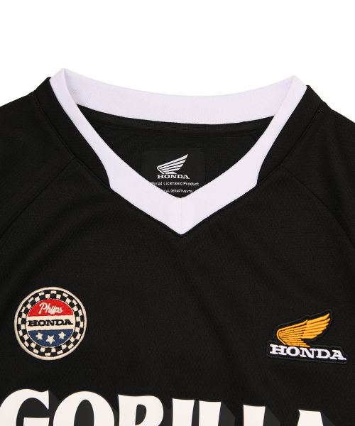 PHYPS MOTORCYCLE（フィップスモーターサイクル）の「Motorcycle Artwork Color Block Long Sleeve Black（Tシャツ/カットソー・レディース・その他・SMALL/MEDIUM/LARGE/X-LARGE）」の3枚目の写真