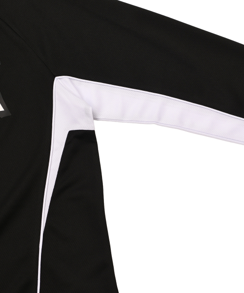 PHYPS MOTORCYCLE（フィップスモーターサイクル）の「Motorcycle Artwork Color Block Long Sleeve Black（Tシャツ/カットソー・レディース・その他・SMALL/MEDIUM/LARGE/X-LARGE）」の6枚目の写真