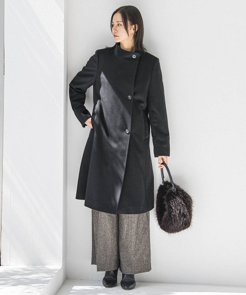 LAUTREAMONT（ロートレアモン）の「ツイルツイードワイドパンツ（その他パンツ・レディース・ブラック系その他/ライトグレー・9号/11号/7号）」の7枚目の写真