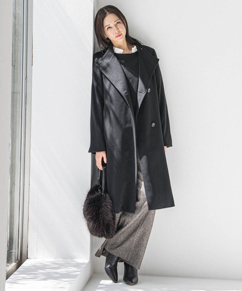 LAUTREAMONT（ロートレアモン）の「ツイルツイードワイドパンツ（その他パンツ・レディース・ブラック系その他/ライトグレー・9号/11号/7号）」の8枚目の写真