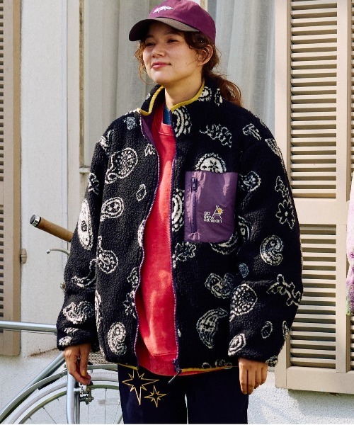 go slow caravan（ゴースローキャラバン）の「ボア×ナイロン リバーシブルジャケット（その他アウター・メンズ・その他2/その他1・SMALL/LARGE/X-LARGE/MEDIUM）」の2枚目の写真