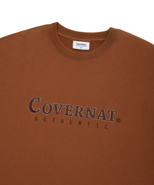 COVERNAT(カバーナット)の「アセンティックロゴスウェットブラウン(スウェット・レディース・その他・X-LARGE/SMALL/MEDIUM/LARGE)」の3枚目の写真