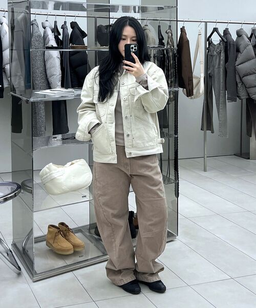INSILENCE WOMEN(インサイレンスウーマン)の「WスピマコットンロングスリーブTシャツBEIGE(Tシャツ/カットソー・レディース・その他・SMALL/MEDIUM)」の5枚目の写真