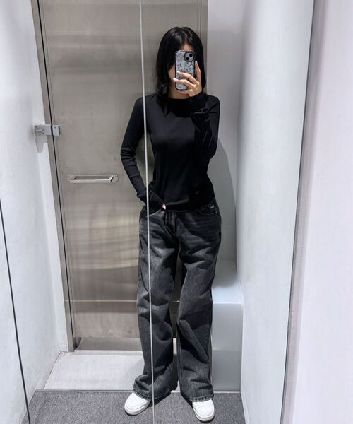 INSILENCE WOMEN(インサイレンスウーマン)の「WスピマコットンロングスリーブTシャツBEIGE(Tシャツ/カットソー・レディース・その他・SMALL/MEDIUM)」の6枚目の写真